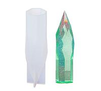 2 Sizes Crystal Point Silicone Molds Large Crystal Tower Resin Mold for Resin Casting Epoxy Mold for Flowers Large Molds for Flowers Epoxy Silicone