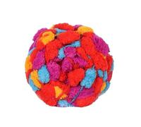 2 Skein Palette Color Chunky Yarn Pomp-A-Doodle Yarn,Pom Yarn Soft Ball Yarn for Crocheting,Plush Yarn for Knitting Blanket Rugs Sweater Bag Cushion (Red Orchid SkyBlue)
