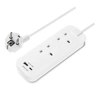 2 SKT EU Travel EXT Lead + 2 X USB (A+C)