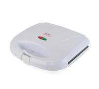 2 Slice Sandwich Maker Toastie Omelette Maker Non Stick 750W White Grill