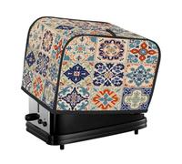 2 Slice Toaster Cover Ethnic Flowers Small Appliance Toaster Dust Cover Kitchen Gifts