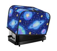 2 Slice Toaster Cover, Waterproof Toaster Dust Cover Stars Galaxy Machine Bread Maker Protector For Small Kitchen Appliance Dining Room Home Table Decor Gifts