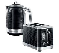 2 Slice Toaster & Kettle Set, Inspire Russell Hobbs Black One Size