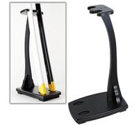 2-Slot Sword Stand Vertical Samurai Sword Katana Tanto Holder Stick Weapon Display Stand Swan Shape