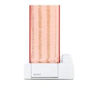 2 Smart Touch-Control Cosmetic Cotton Holder, Wall-Mounted Dispenser with Detachable Storage for Skincare Makeup Tool