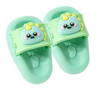 2 Soft Animal Slide Erasers Green Rubber Classroom Art Materials Lovely Animal Molded Erasers