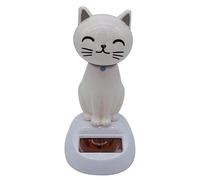 2 Solar Dancing Toys | Cute Solar Powered Swing Cat Dashboard Decoration Small Animated Bobble Dancer Car Dashboard Decoration for Kids Boys Girls