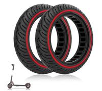 2 Solid Tyres for Electric Scooter 8 1/2 x 2.0 Full Puncture Proof Wheel Replacement Electric Scooter
