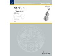 2 Sonatas cello and piano (intermediate) Vandini F Major and G Major Schott Musi