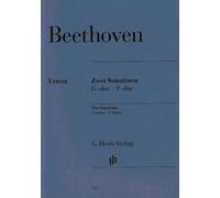 2 Sonatinas for Piano F major and G major Anh. 5 - piano - (HN 365)