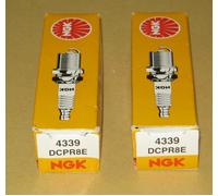 2 Spark Plugs NGK DCPR8E