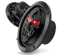 2 SPEAKERS compatible with BOSS AUDIO SYSTEMS SK653B coaxial 3 way 16.50 cm 165 mm 6.5" 175 watt rms 350 watt max 4 ohm 90 db black, per pair