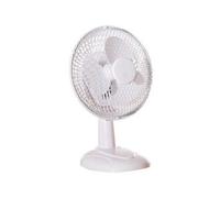 2 Speed Desk Fan 9 Inch -White