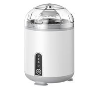 2-Speed Quiet Rechargeable Electric Egg Spinner, Golden Egg Maker for Perfect Hard Boiled Eggs, Eggs Scrambler, Kitchen Gadget (White)