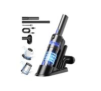 2 Speed Rechargeable Cordless Handheld Vacuum Cleaner | 3 in 1 Portable Cordless Vacuum Cleaner with Charging Dock, for Car, Home Office and Pet Hair (Blue)