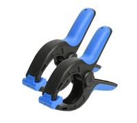 B2C Spring Clamp Heavy Duty 165mm 60mm Jaw Grip Clips Strong Set Plastic Quick Hold 2 Pack
