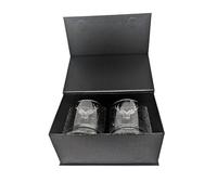 2 Stag Prince Glass Tumblers