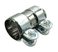 2" Stainless Steel Exhaust Clamp Pipe Joint Bolts Band Flanges Clamp