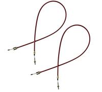 2 Stainless Steel Trailer Brake Cable for ALKO AL-KO Axles Outer Sheath 1430mm