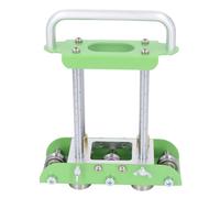 2 Station Sheet Metal Bender, Manual Metal Roofing Bending Tool, Lightweight 0 to 90 Degree Adjustable for Kiosks Rain Guards, with High Speed Steel Rollers and Aluminum Alloy Hand