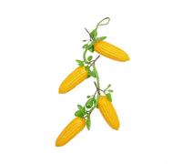 2 Strings Artificial Lemon Stem Fake Plants for Photography Props, Home Decor, 52cm PU Simulation Fruit
