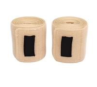 2 Strip Elastic Bandage Wrap,Self Closing Strong Compression Bandage Wrap for Sports Running, Thigh Shaping After Liposuction, Preventing Thigh Muscle Strain (Skin Color)