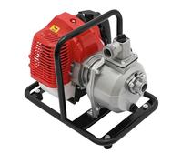 2-Stroke Gasoline Water Pump 1.7HP 35.66gal/min High Flow Portable Water Pump for Garden Irrigation & Flood Drainage 98ft Lift with Noise Reduction Shell
