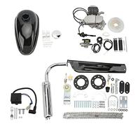 2 Stroke Motorized Bike Engine Motor Kit with 4L Fuel Tank for Long Distance Riding Electric