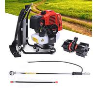 2-Stroke Professional Backpack Petrol Brush Cutter Lawn Trimmer Brush Cutter Hedge Trimmer Two-Stroke Petrol Engine Brush Cutter Lawn Mower Cultivator Pruning Saw Multitool Type PflüGer Garden Milling