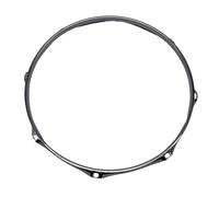 2 Studio-Grade 1.2mm Thick Aluminum Rim Quick-Install Silver Plated Percussion Hardware for Musicians Durability Drum Circles