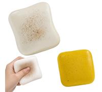 2 Style Squishy Bread Collection, Simulated Toast Hand Decor, Compact Pocket Ornament With Realistic Food Look For Desktop Display Daily Hand Interaction And Travel Accompany Use