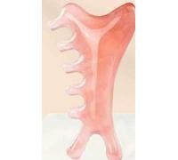 2 Tendon Shaving Meridian Brushes, Natural Beeswax Resin, Facial Massage Beauty Tools, Suitable for Skin Care Scraping, Promote Blood Circulation.