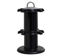 2 Tier Black Spice Rack | Luciano