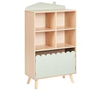 2 Tier Bookcase Engineered Wood Light Wood LACKEY