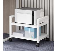 2-Tier Corner AV Stand TV Shelf Rack for Gaming and Entertainment Center, Modern Design for Small Spaces