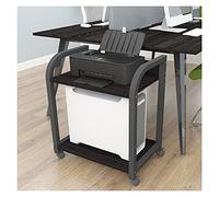 2-Tier CPU Stand - Adjustable Desktop Floor Holder for PC & Printer Versatile Storage Rack Perfect for Home & Office Use