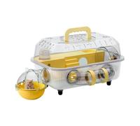 2 Tier Detachable Transparent Habitat Gerbil Cage