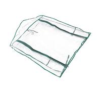 2 Tier Greenhouse Cover Replacement Pvc UV Resistant for Garden Plants | Warm Humid Shelter, Lightweight Portable Design, 69x49x93cm Size, Rainproof Replacement for Outdoor Gardening