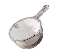 2 Tiers Sink Strainer Basket Dishwasher Safe Produce Washer for Vegetables Grains and Kitchen Use High Capacity Rice Rinsing Container