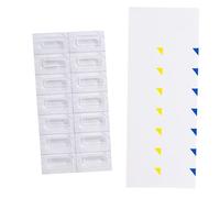 2 Time a Day Weekly Medication Controlled Dose Blisters, Unit Dose Cold Seal Blister Pack System Cards, Perforated to Easily Remove and Take Single Dose with You (XL, 10, Count)