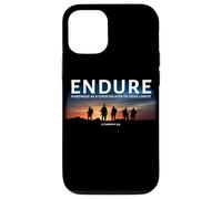 2 Timothy 2:3 Endure Hardness as a Good Soldier of Christ Case for iPhone 12/12 Pro