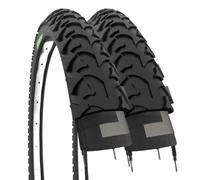 2 Tires 14x1.75 (47-254) Black Tires Tasseled Mountain Bike Tires Kids