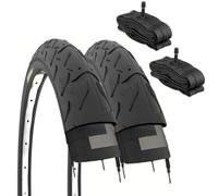 2 Tires 16 X 1.95 + American Valve Tubes 16” Bike MTB Child