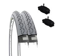2 Tires 24 X 1-3/8 + Tubes America For Wheelchair/Disabled Chair