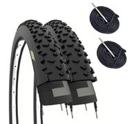2 Tyres 27.5 x 2.25 (57-584) + Tyre Tubes for MTB 27 Mountain Bike Bicycle