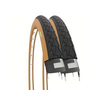 2 Tires 700X35 Bike Bicycle City Trekking Black For 28 1 5/8 3/8