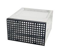 2 to 8 Bay 2.5Inch Trayless Rack Hard Drive Bay Shock Absorption Shockproof Enclosure Disk Tray Adapter High Capacity Enclosure