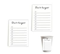 2 to-Do List Notebooks for Daily Planning, Things to Do Today Notebook and Small Notepad for Writing Organizing Tasks Quick Notes Reminders and Journaling, Portable Pocket Size Notebooks