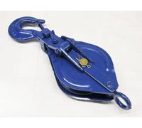 2 Ton 150 MM Snatch Block With Safety Hook Blue Painted - 16MM Wire Rope Lifting