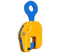 2 Ton 4400 lbs Vertical Plate Lifting Clamp, Heavy Duty Metal Steel Plate Transportation Clamps, Jaw Opening up to 1.8 inch Sheet Metal Welding Clamp for Lifting and Building 48 31